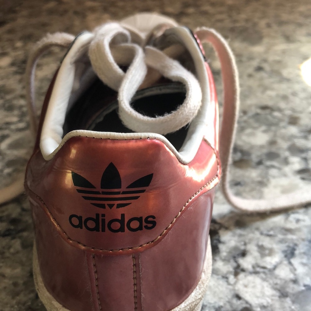 Adidas Superstar Boost Metallic Shell Sneakers - image 4